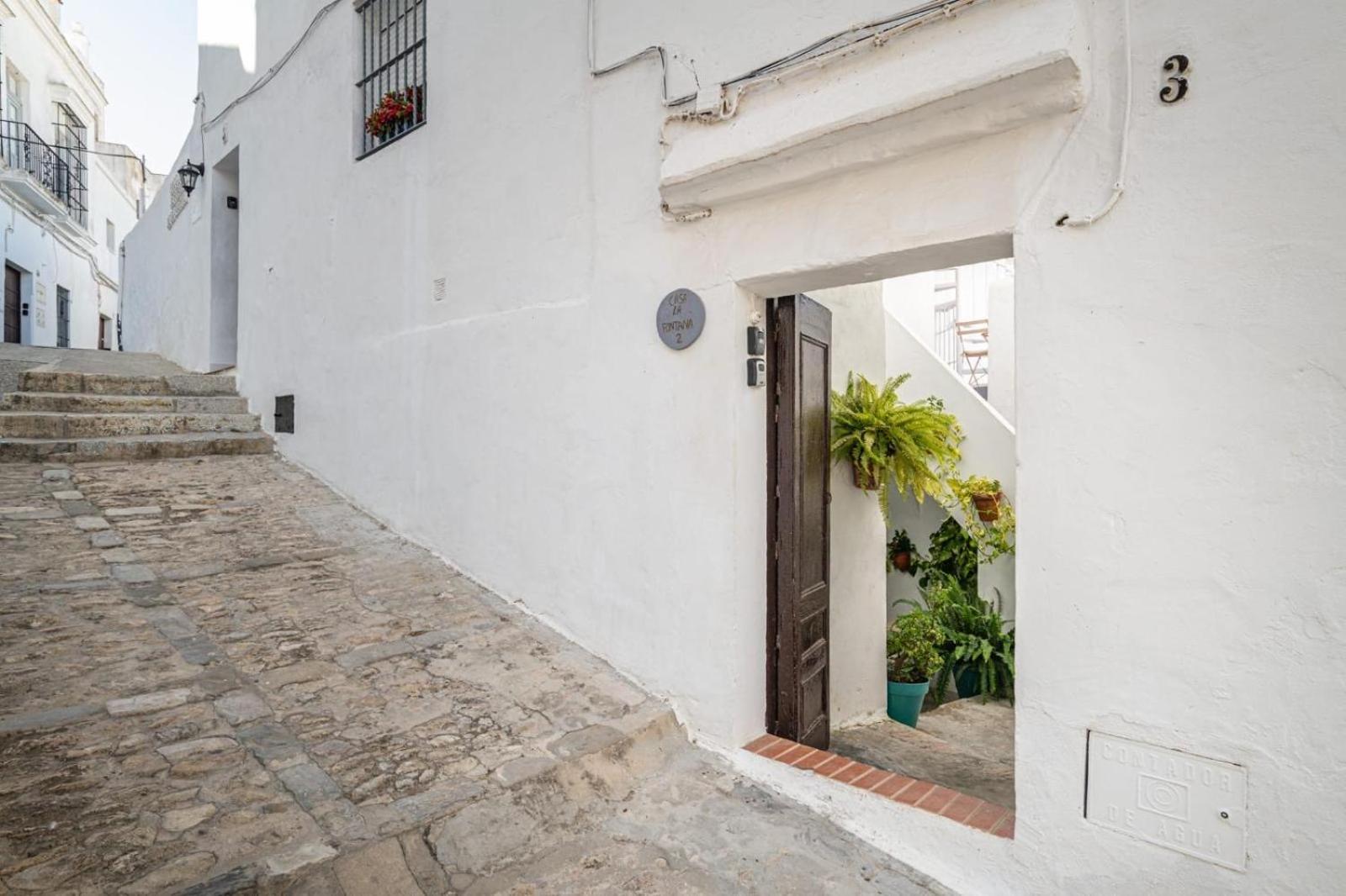 Casa La Fontana 3 Apartamento Vejer de la Frontera Exterior foto